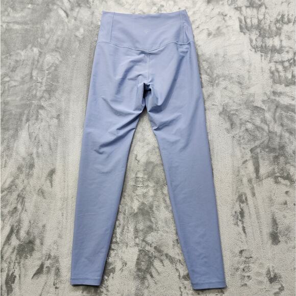 Old Navy Active Pants Womens L Blue Powersoft Extra High Rise Leggings Go Dry - Picture 2 of 9